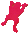 Blockx-Schwimmfrosch groß (rot/gelb)